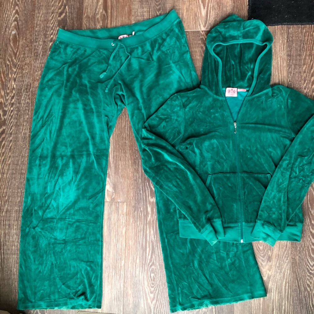 Juicy Couture Velour Track Suit